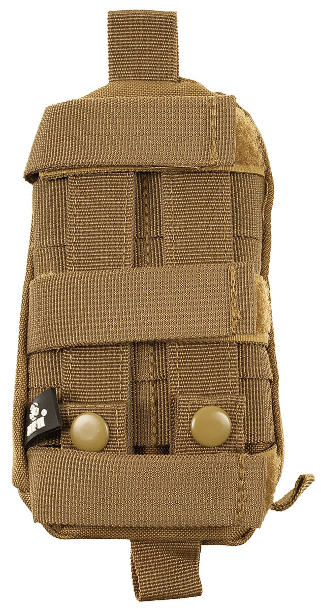 Buzunar MOLLE Coyote Tan MFH - Curele Velcro, 18x10x4 cm