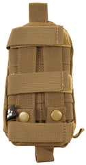 Buzunar MOLLE Coyote Tan MFH - Curele Velcro, 18x10x4 cm