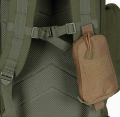 Buzunar MOLLE Coyote Tan MFH - Curele Velcro, 18x10x4 cm