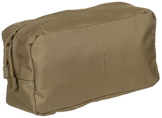 Buzunar MOLLE Multifuncțional Mare Coyote MFH - Fermoar 2-Sensuri, Curele Fixare