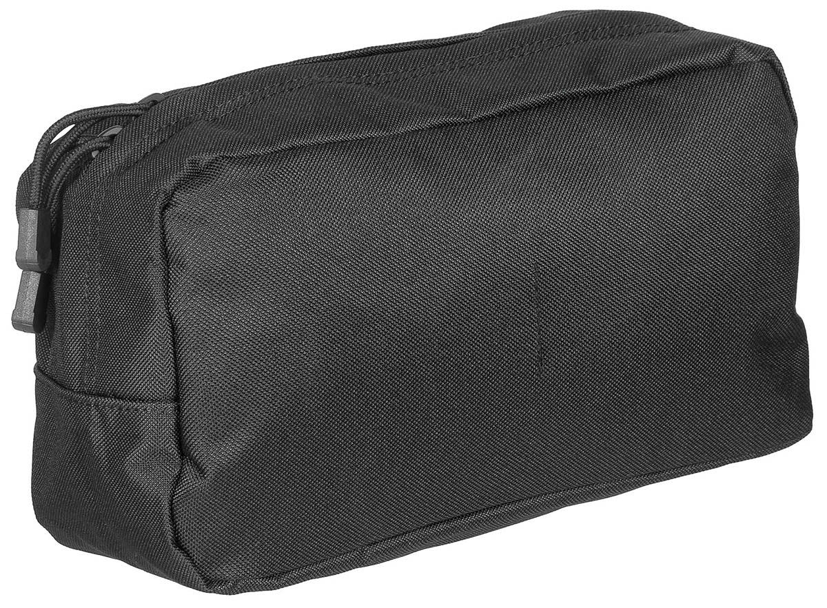 Buzunar MOLLE Multifuncțional Negru MFH - 25x13.5x9 cm, 190g