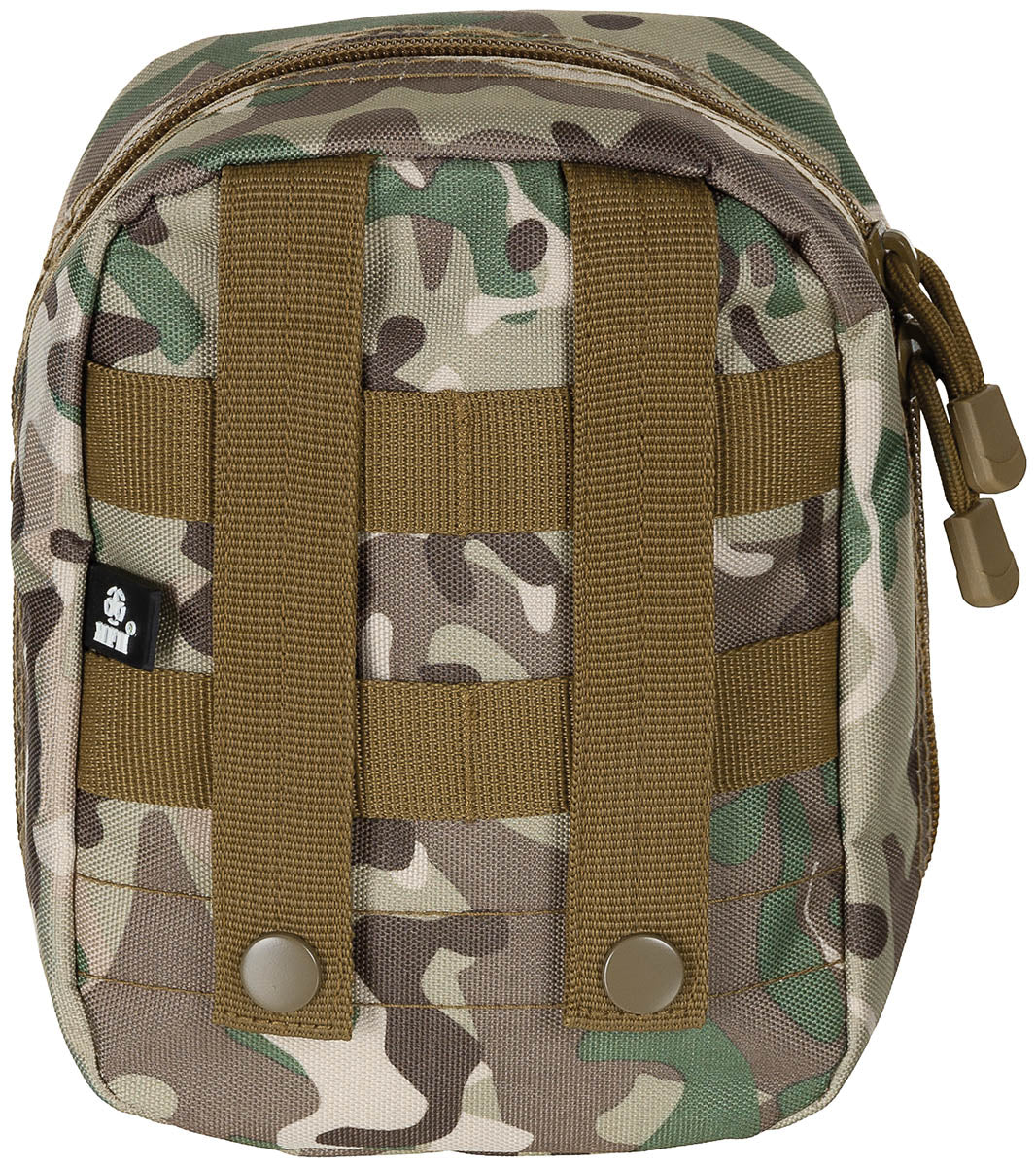 Buzunar MOLLE Multifuncțional Operation Camo MFH - Fermoar Bidirecțional, Sistem MOLLE