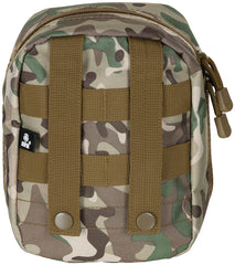 Buzunar MOLLE Multifuncțional Operation Camo MFH - Fermoar Bidirecțional, Sistem MOLLE