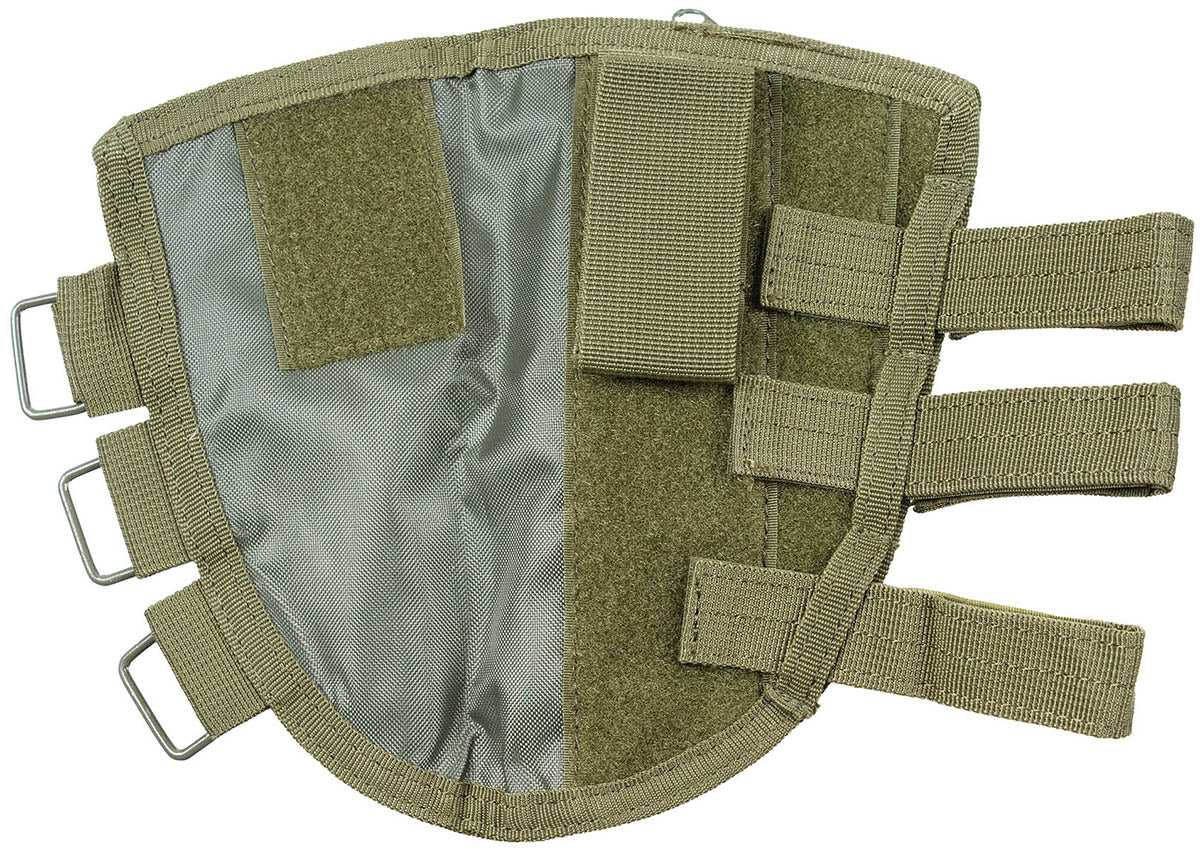 Buzunar Pat Pușcă Oliv MFH - Spate Căptușit PVC, 4 Bretele Velcro