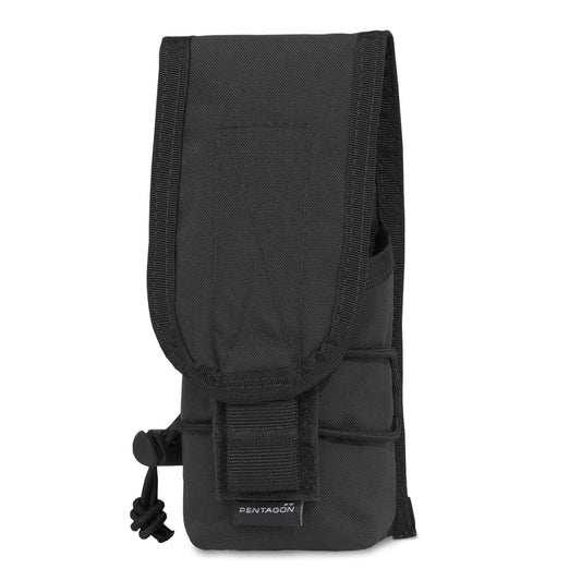 Buzunar Single Multi Pouch Black Pentagon Tactical - Performanță și Ventilație Optimă în orice Mediu