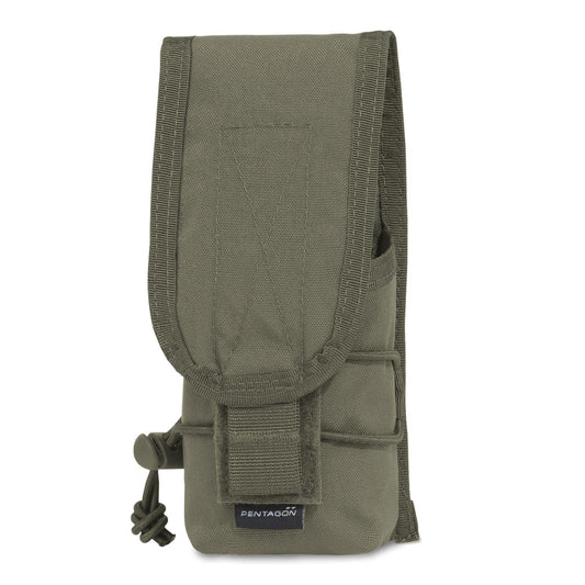 Buzunar Single Multi Pouch RAL7013 Pentagon Tactical - Performanță și Ventilație Optimă în orice Mediu