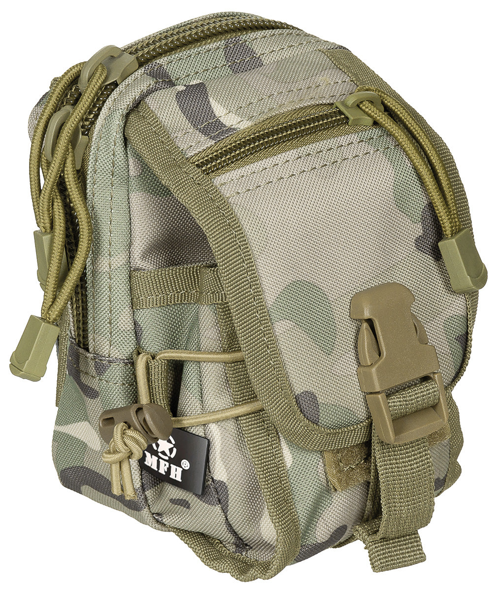 Buzunar Utilitar MOLLE Operation Camo MFH - Sistem MOLLE, Închidere Click