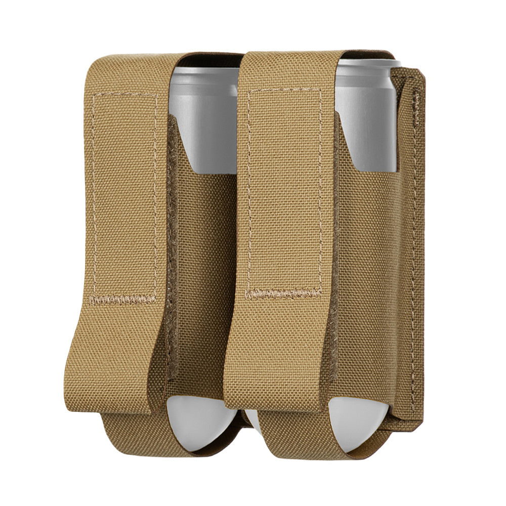 Buzunar VOG M-Tac pentru 2 Grenade - Coyote, Sistem MOLLE Laser Cut