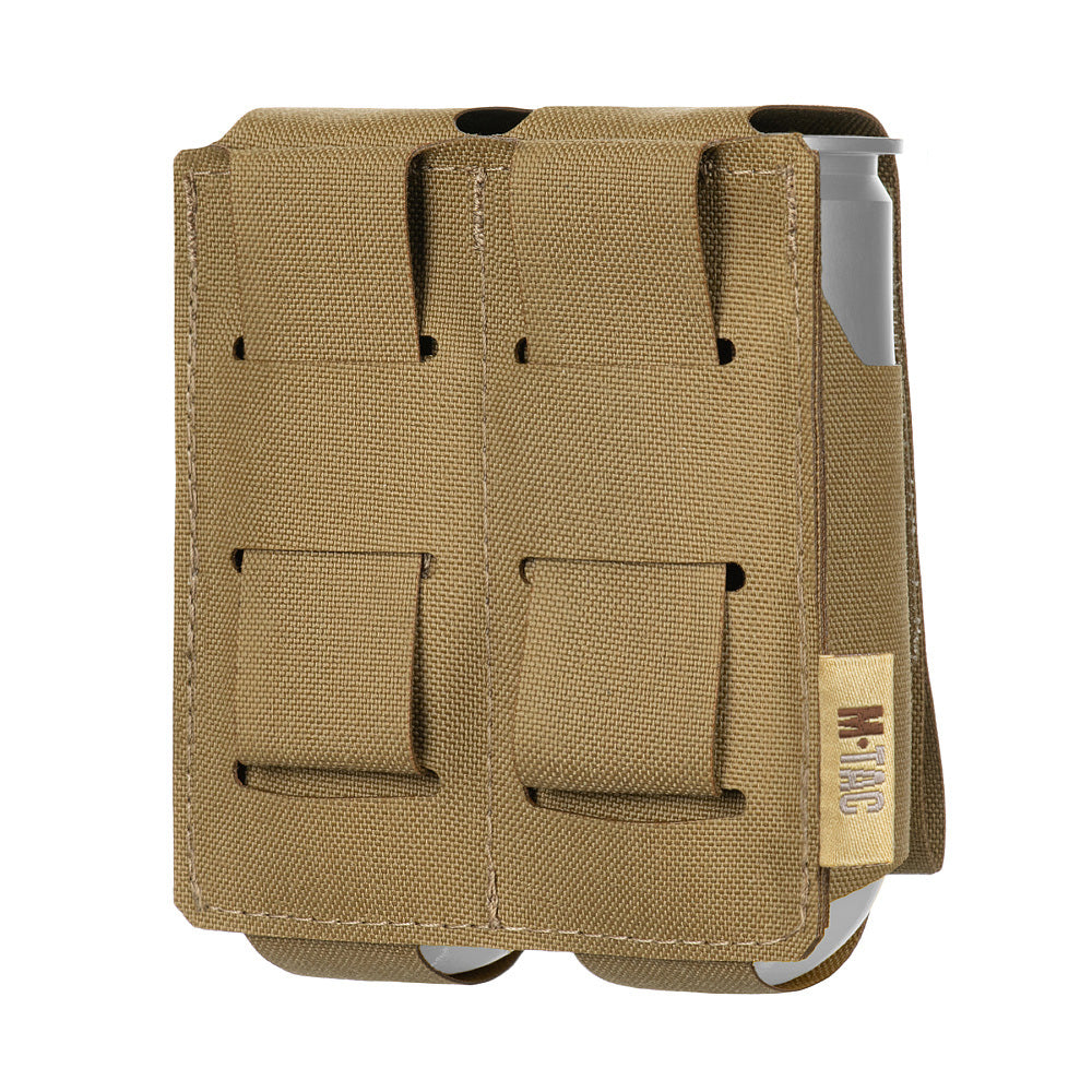 Buzunar VOG M-Tac pentru 2 Grenade - Coyote, Sistem MOLLE Laser Cut