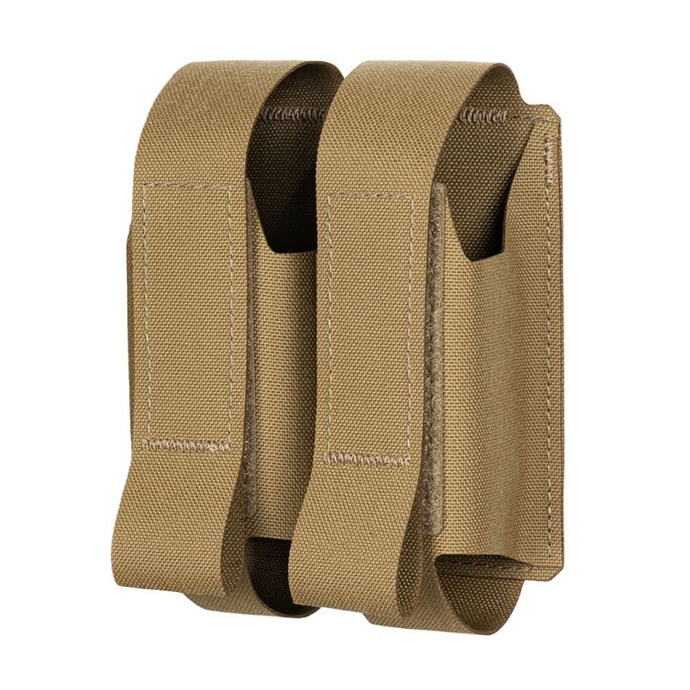 Buzunar VOG M-Tac pentru 2 Grenade - Coyote, Sistem MOLLE Laser Cut