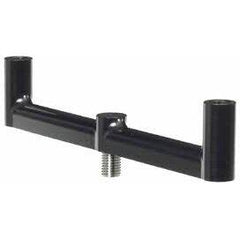 Buzzbar Aluminiu Korda - Suport 2 Lansete, 16.5cm, Negru - 1