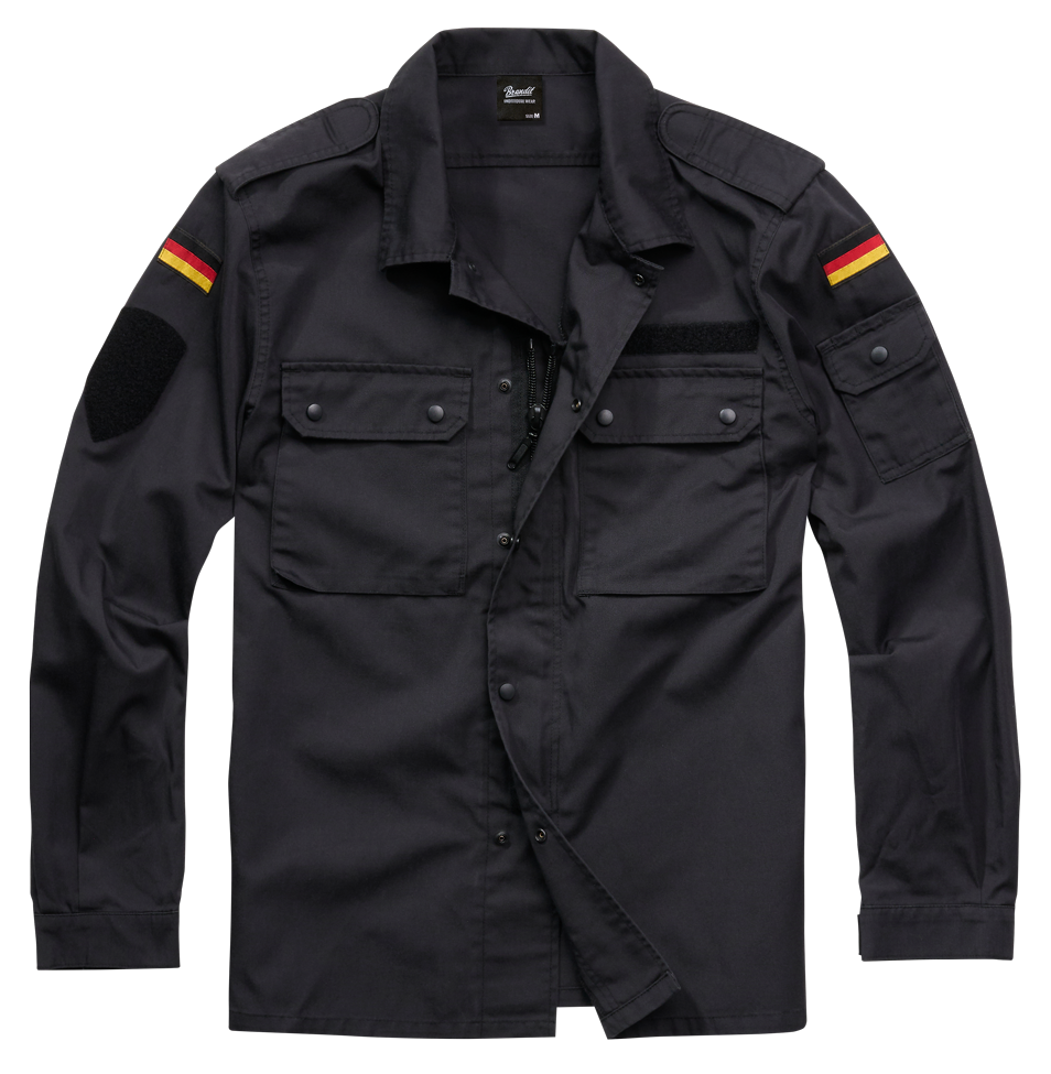 BW Field Tunic Negru Brandit - Confort Tactic Superior