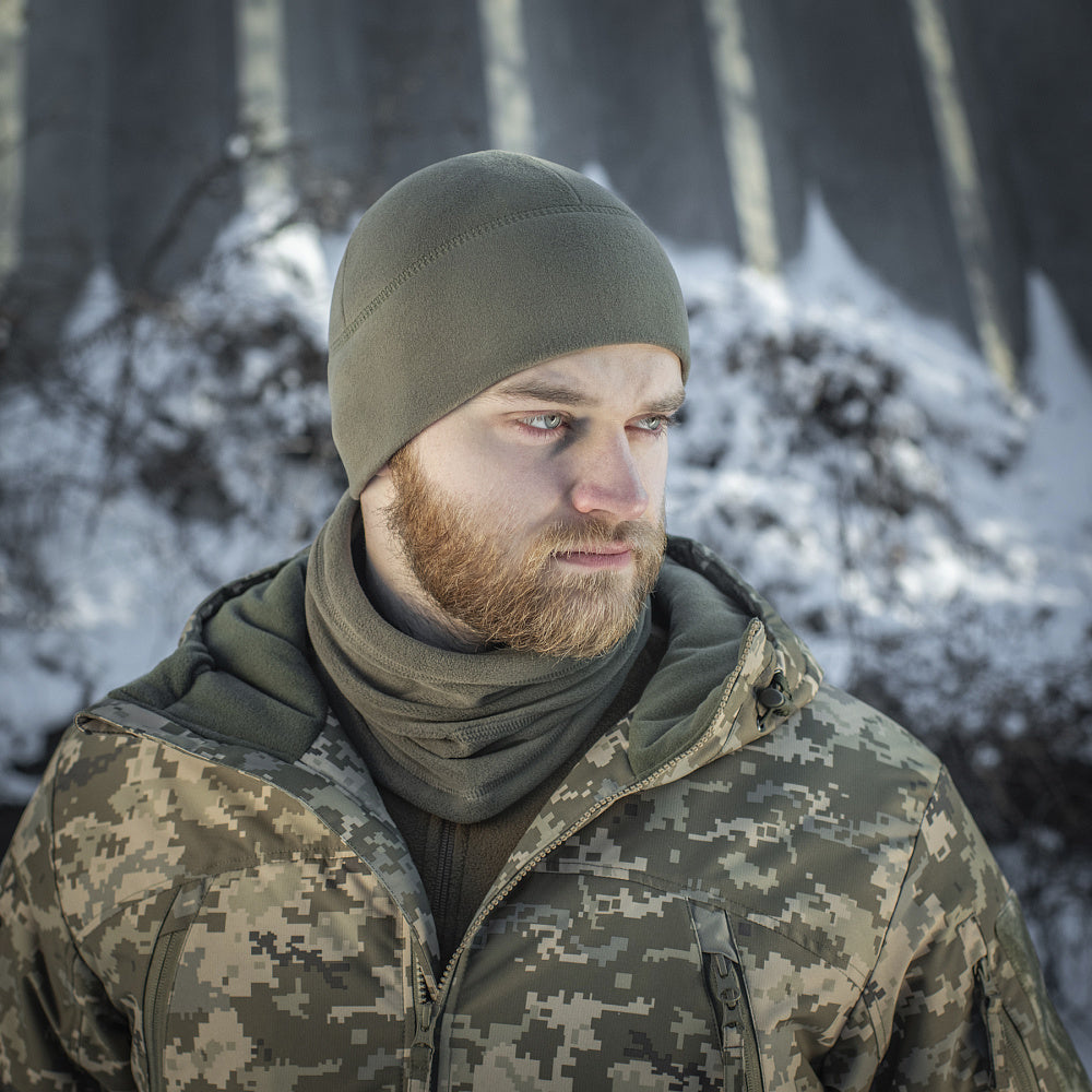 Căciulă M-Tac Fleece Watch Cap Light Polartec - Dark Olive