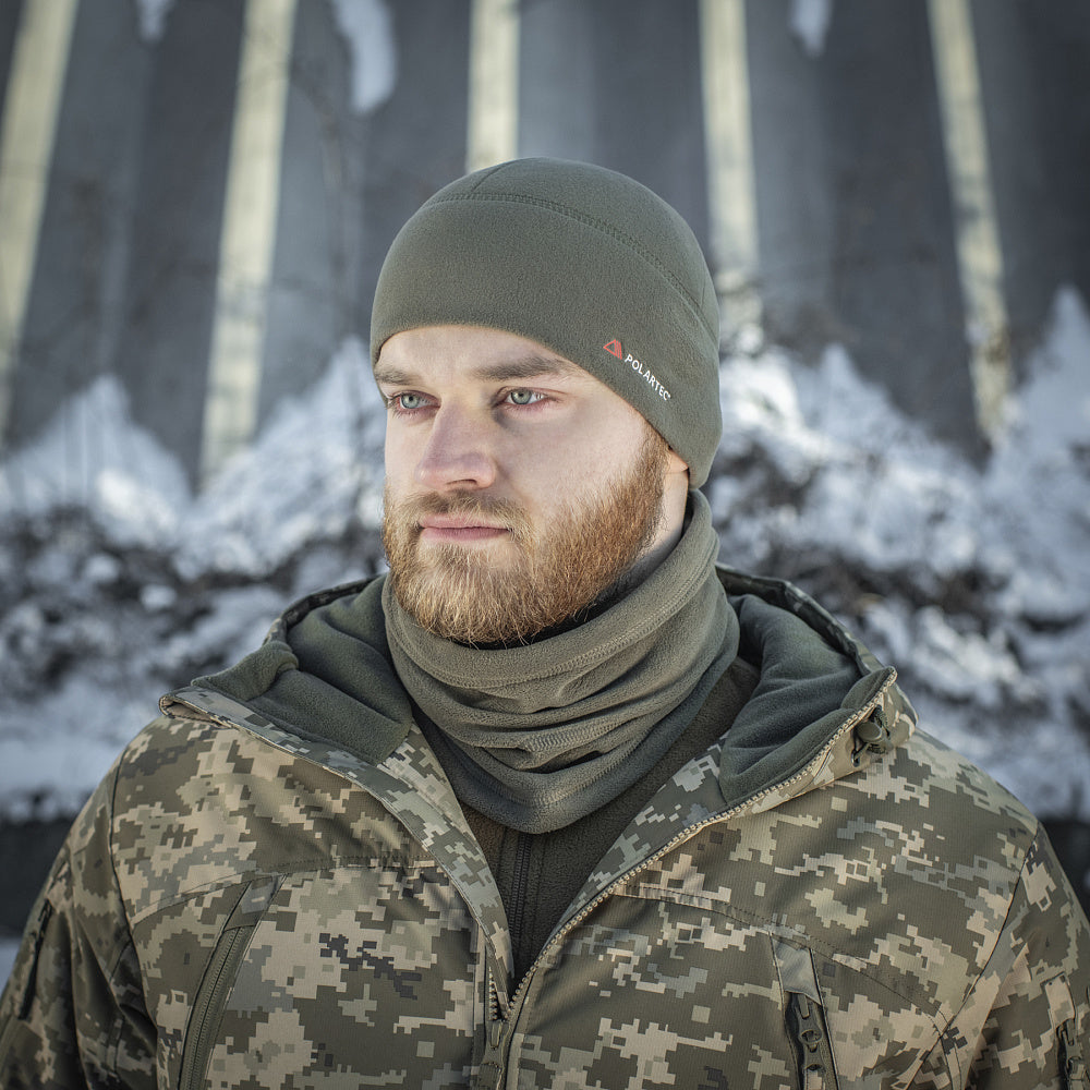 Căciulă M-Tac Fleece Watch Cap Light Polartec - Dark Olive