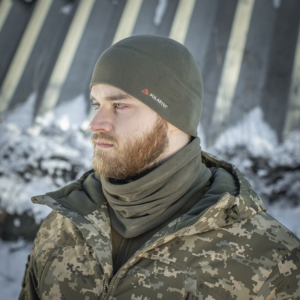 Căciulă M-Tac Fleece Watch Cap Light Polartec - Dark Olive