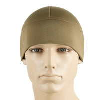 Căciulă Tactică M-Tac Tan – Microfleece Rip-Stop, Profil Redus - poza 3
