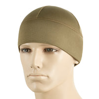 Căciulă Tactică M-Tac Tan – Microfleece Rip-Stop, Profil Redus - poza 1