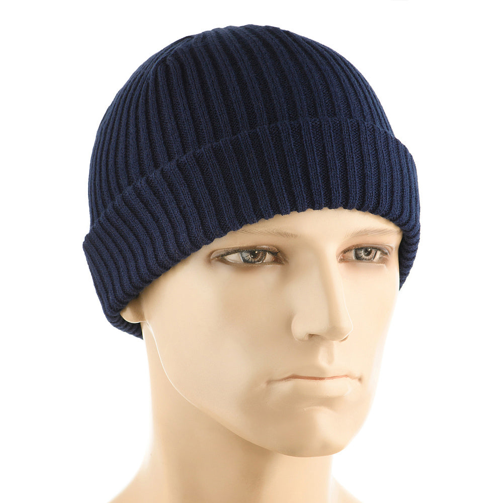Căciulă Watch Cap M-Tac - Acril Dark Navy Blue, Dublă