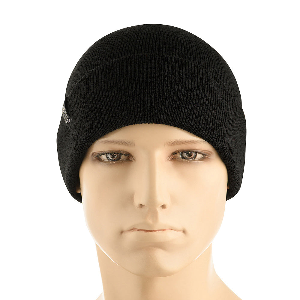 Căciulă Watch Cap M-Tac - Acrilic Negru, Tricotată Fin