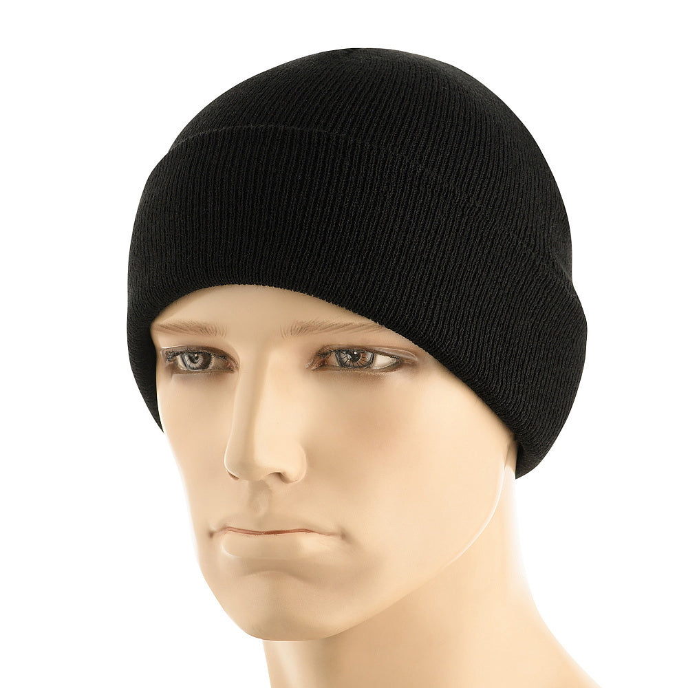 Căciulă Watch Cap M-Tac - Acrilic Negru, Tricotată Fin