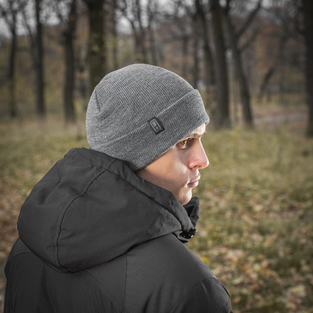 Căciulă Watch Cap Subțire M-Tac - Gri, Acrilic 100%