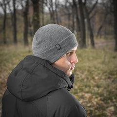 Căciulă Watch Cap Subțire M-Tac - Gri, Acrilic 100%