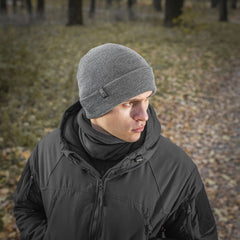 Căciulă Watch Cap Subțire M-Tac - Gri, Acrilic 100%