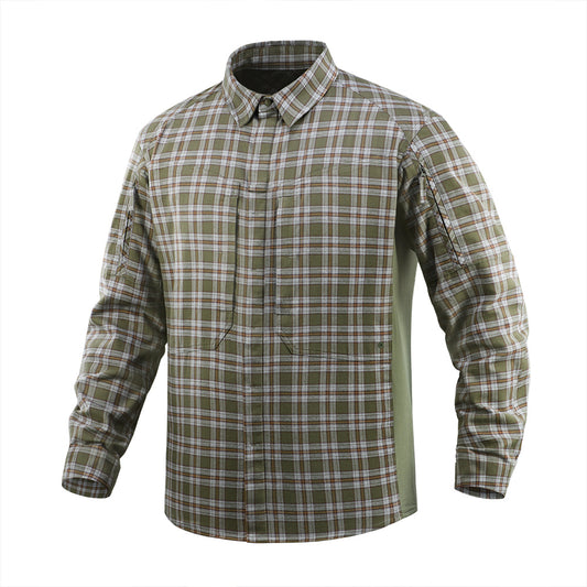 Cămașă Tactică Bumbac M-Tac - Olive/Gri, Confort & Durabilitate