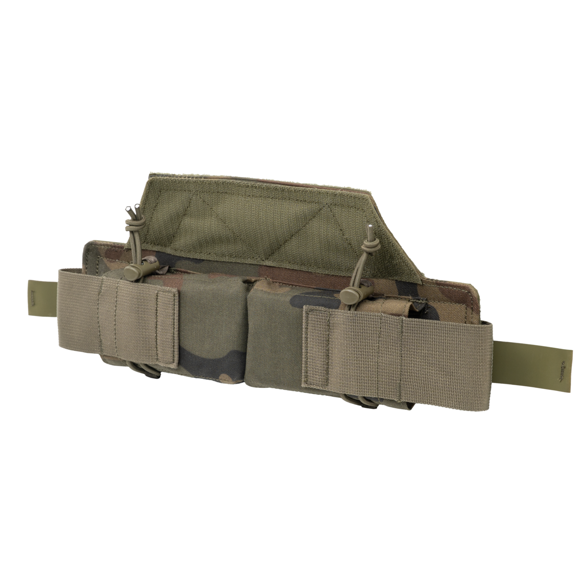 Port-Încărcător Dublu Orizontal Helikon-Tex PL Woodland – 225 g/m², 135 g - poza 2