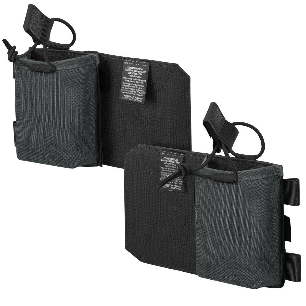 Aripioare port-încărcătoare Helikon-Tex COMPETITION Carbine Wings Set Gri Shadow