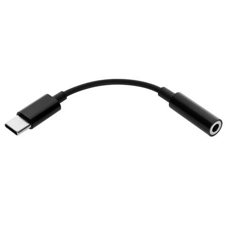 Cablu Adaptor USB-C la Jack 3.5mm OEM - Audio Premium, 0.15m - 2