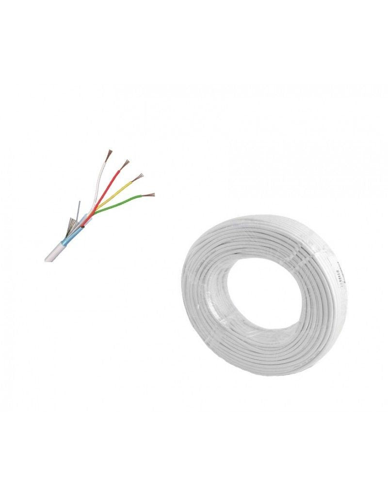 Cablu Alarma 4x0.22mm CCA TED - Cu Fir Masa, Conectivitate Sigura - 3