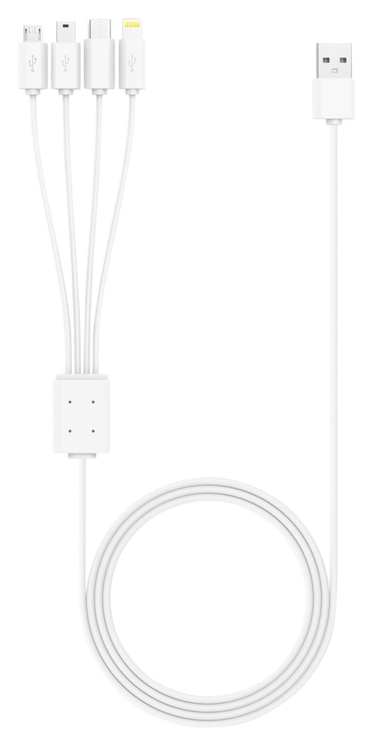 Cablu Încărcare Multi-USB Octopus XLayer 4-în-1 - Universal, 1.5m