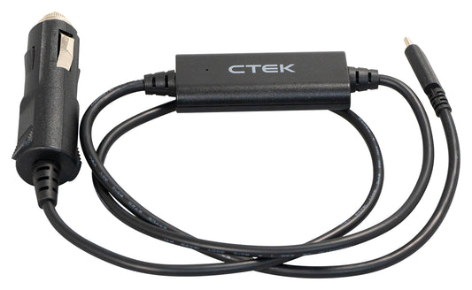 Cablu Încărcare USB-C 12V CTEK CS FREE - Încărcare Rapidă Moto