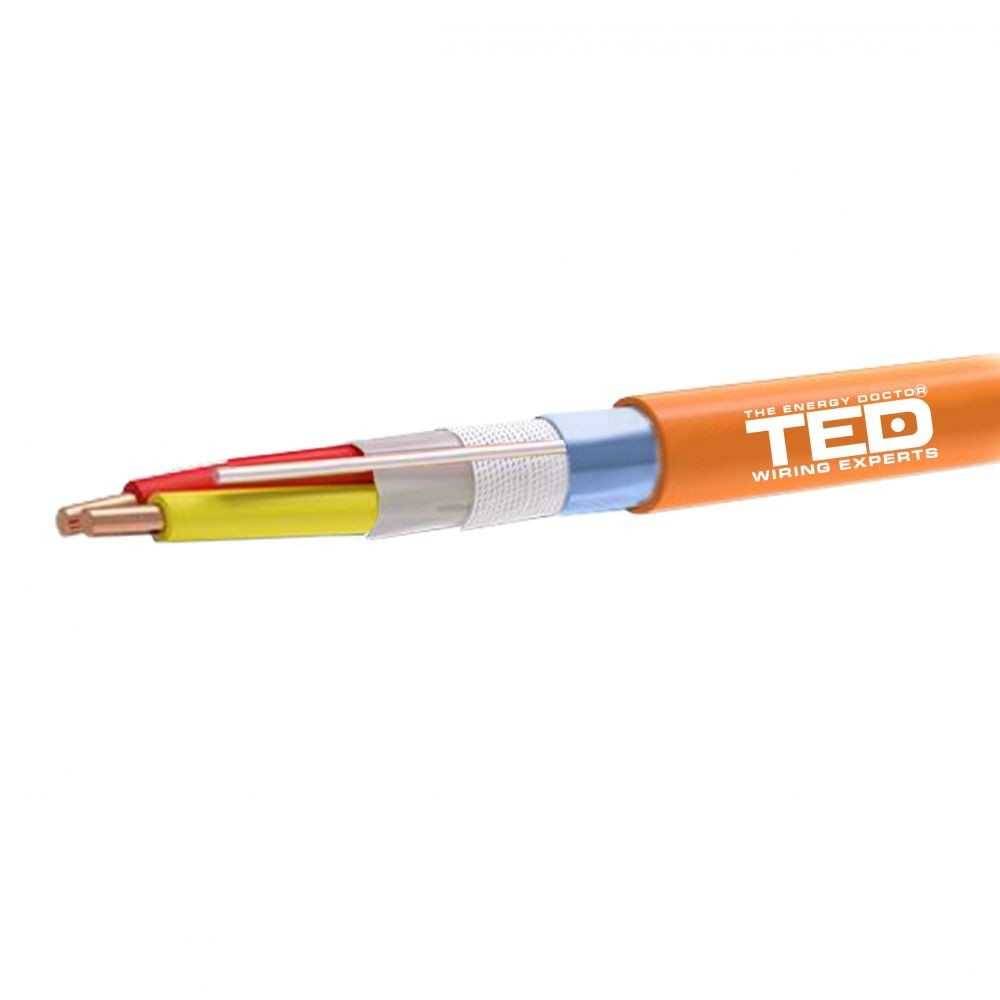 Cablu Incendiu JE-H(St)H E30/E90 1x2x0.8 TED Electric - Rola 100m - 1