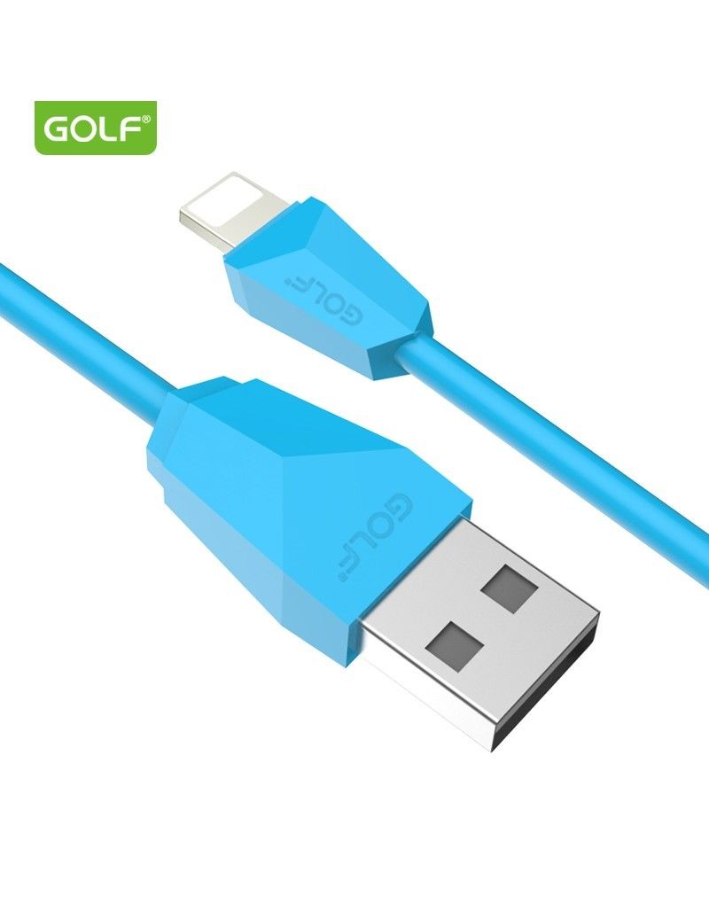 Cablu iPhone Golf 27I Diamond Sync Albastru - Încărcare Rapidă 2A - 2
