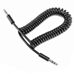 Cablu Jack Audio 3.5mm Tata-Tata Spiralat TED Electric - Compact, Extensibil - 2
