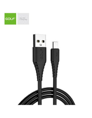 Cablu microUSB Flying Fish Fast GOLF 64M - Încărcare Rapidă 3A, Negru - 2