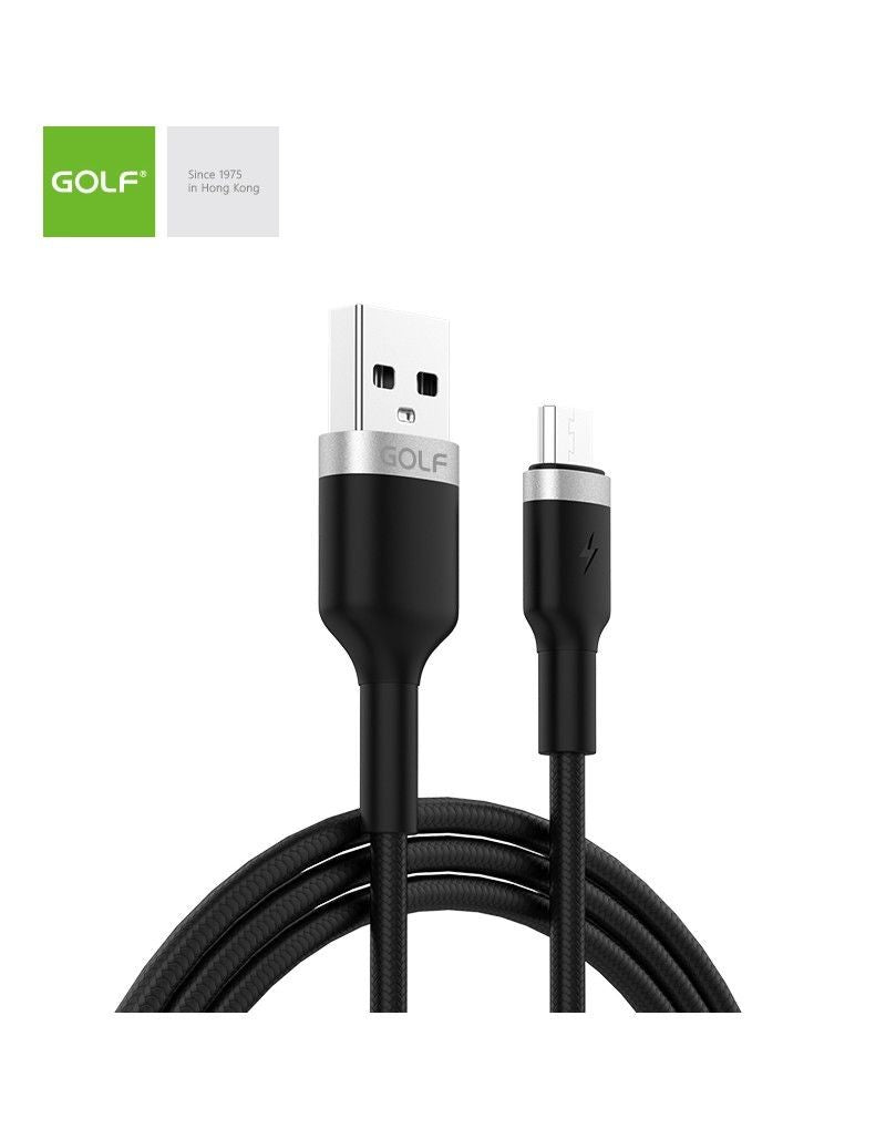 Cablu microUSB Golf 71M Metalic - Încărcare Rapidă 3A, Date Sync - 2