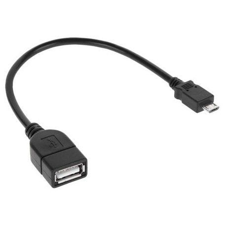 Cablu OTG Micro USB TED Electric - Conectivitate Smart, 0.2m - 2