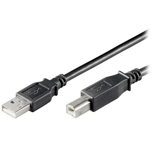 Cablu USB A-B 1.5m TED Electric - Conectivitate Imprimantă Rapidă - 2