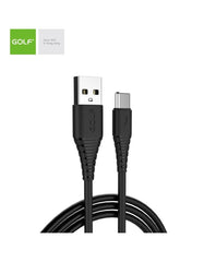 Cablu USB-C Golf 64T Flying Fish Fast - Încărcare Rapidă 3A, Negru - 2