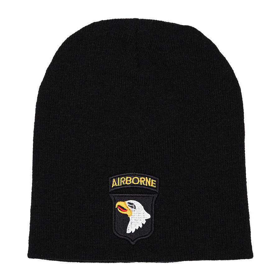 Caciula 101st Airborne Negru - Spiritul Legendar al Screaming Eagles