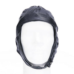 Căciulă Aviator Piele Negru Military-Shop.ro - Eleganță Tactică & Durabilitate