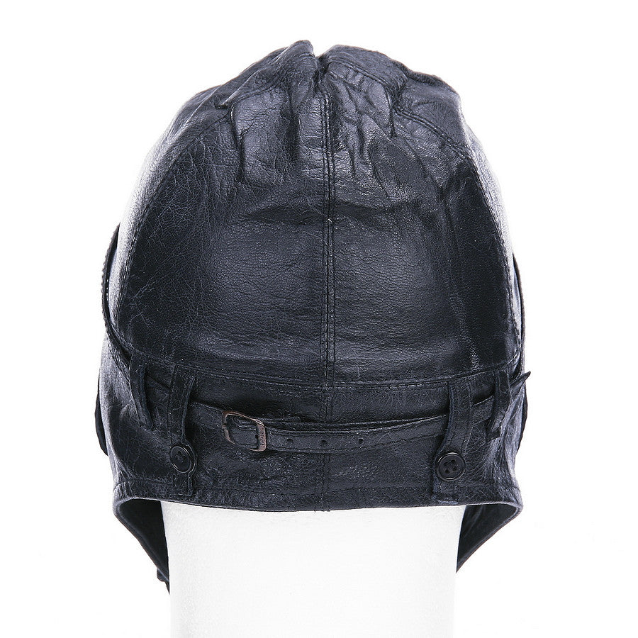 Căciulă Aviator Piele Negru Military-Shop.ro - Eleganță Tactică & Durabilitate