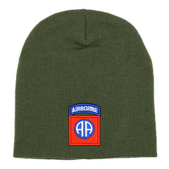 Căciulă Beanie 82nd Airborne Verde - Spirit de Elită și Rezistență