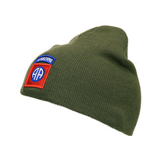 Căciulă Beanie 82nd Airborne Verde - Spirit de Elită și Rezistență