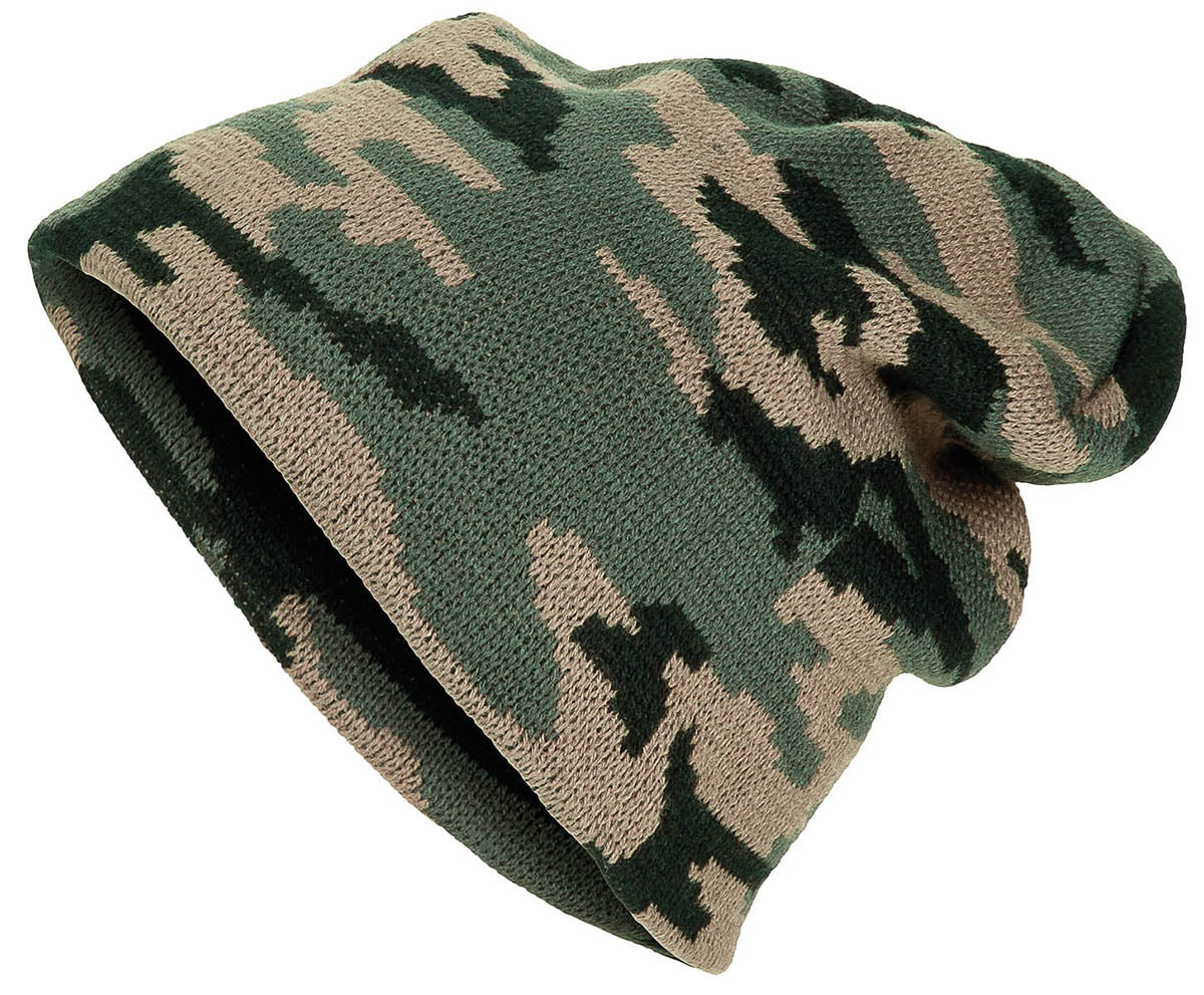 Căciulă Beanie Fin Tricotată Woodland MFH - Strat dublu, Mărime unică