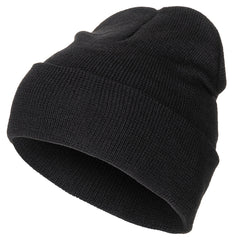 Căciulă Beanie Negru MFH - 100% Lână, Tricot Fin