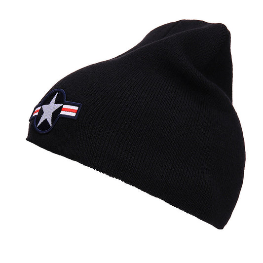 Căciulă Beanie WWII Negru - Căldură Autentică și Stil Tactic